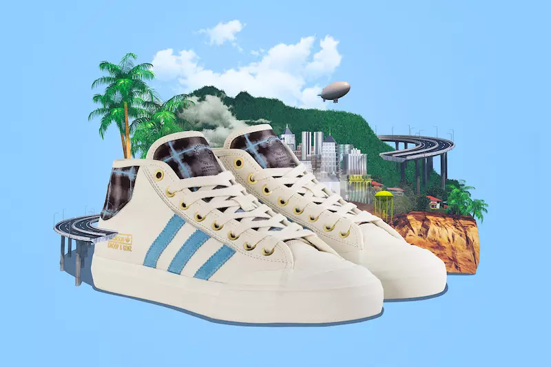 adidas စကိတ်စီးခြင်း LA Stories Collection Snoop Dogg Mark Gonzales