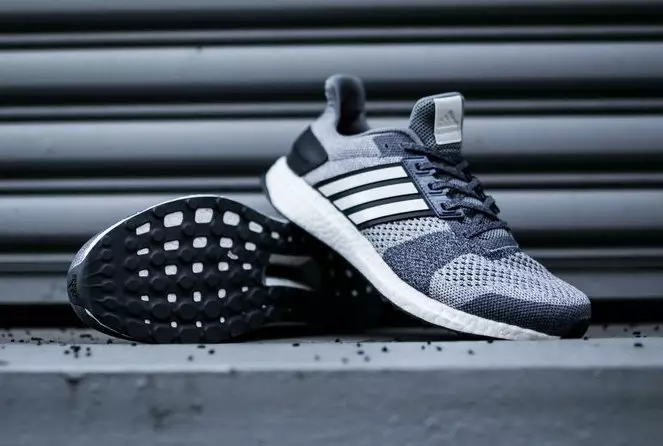 adidas Ultra Boost ST Серый Темно-розовый