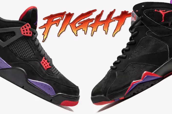 Besser Raptors Release: Air Jordan 4 oder Air Jordan 7