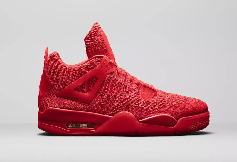 Ημερομηνία κυκλοφορίας Air Jordan 4 Flyknit Red AQ3559-600