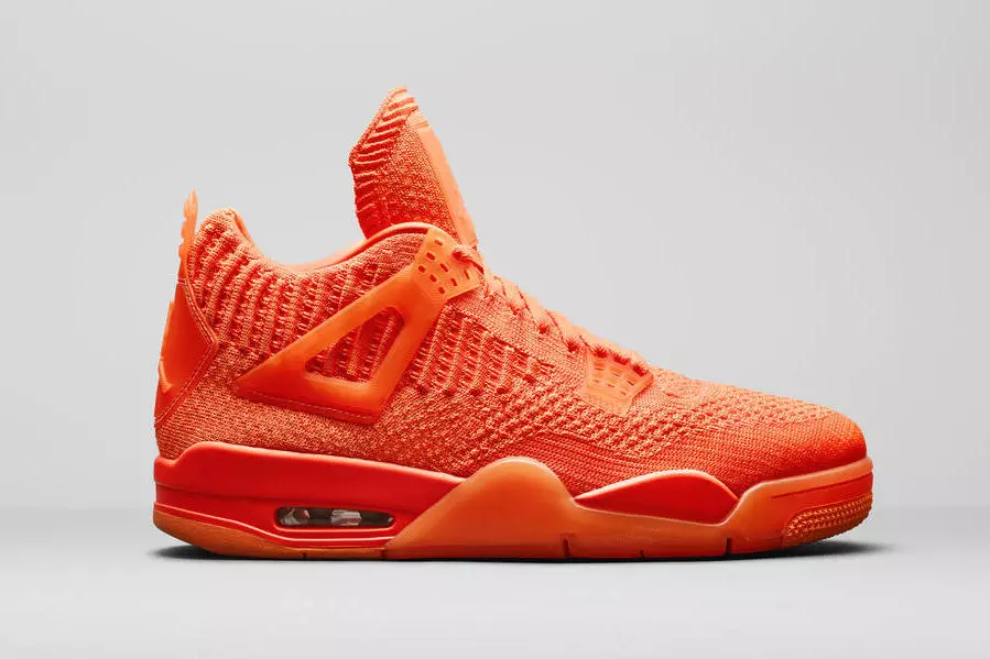 Air Jordan 4 Flyknit Orange AQ3559-800 Шығарылған күні