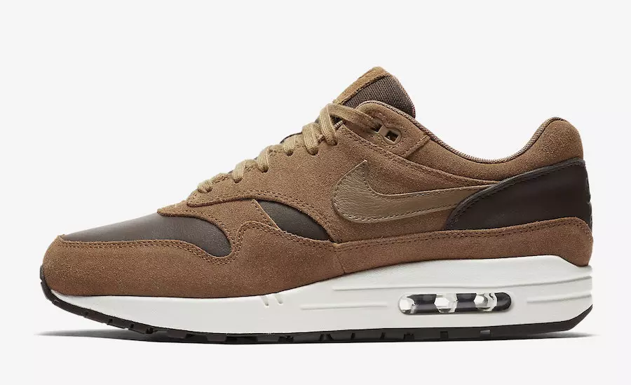 Nike Air Max 1 Kulit Premium Ale Brown