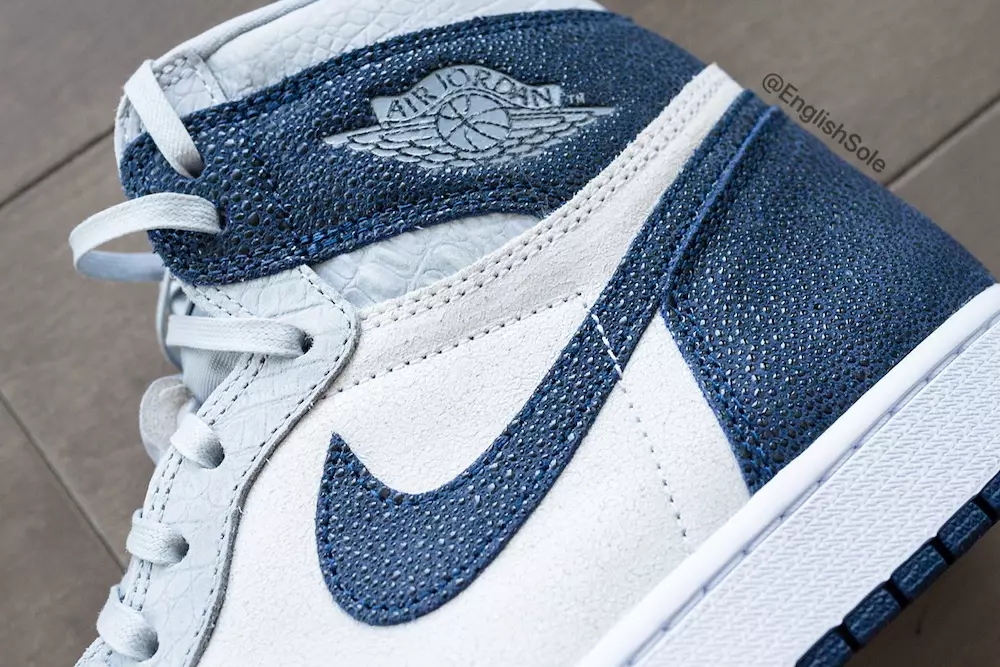 Air Jordan 1 Georgetown Hoyas Reptile PE