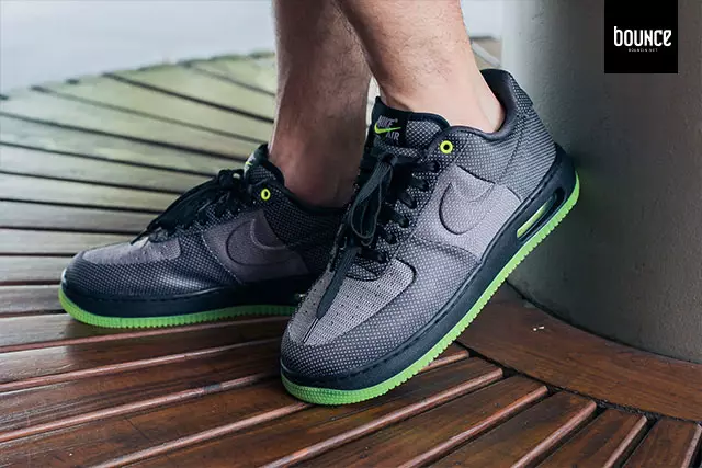 Nike Air Force 1 VT Jacquard szürke Volt