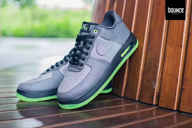 Nike Air Force 1 VT Jacquard Gri Volt