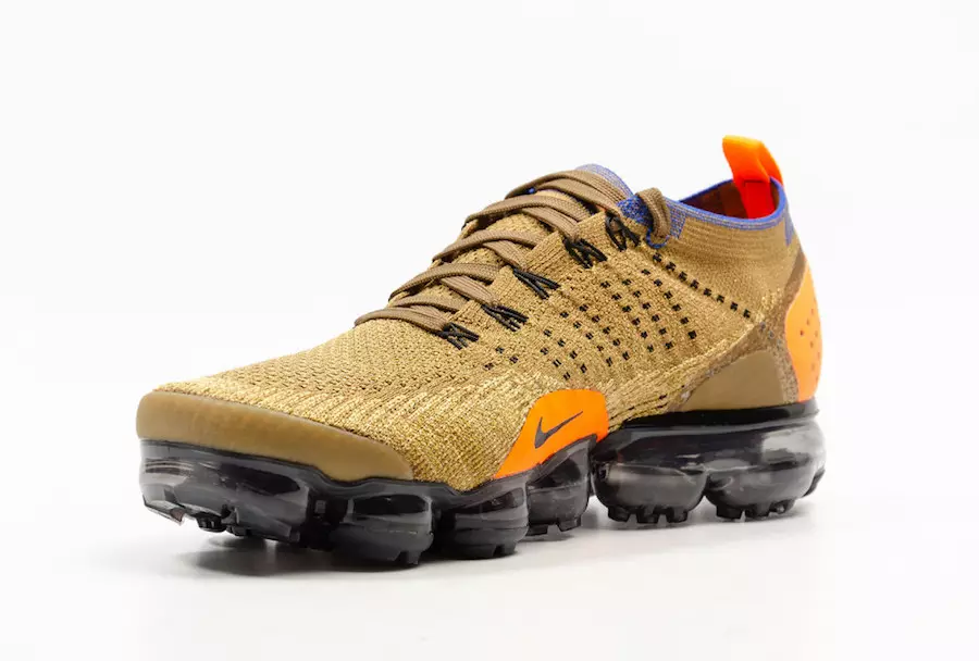 Nike Air VaporMax Flyknit 2 Golden Beige 942842-203 Датум на издавање