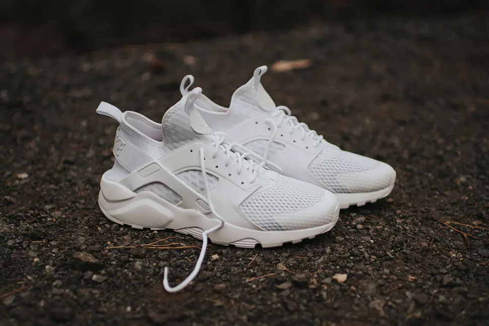 Nike Air Huarache Ultra BR Triple Blanc