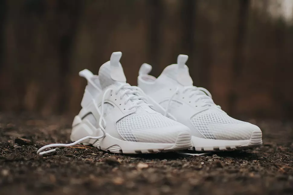 Nike Air Huarache Ultra BR Triple Blanc