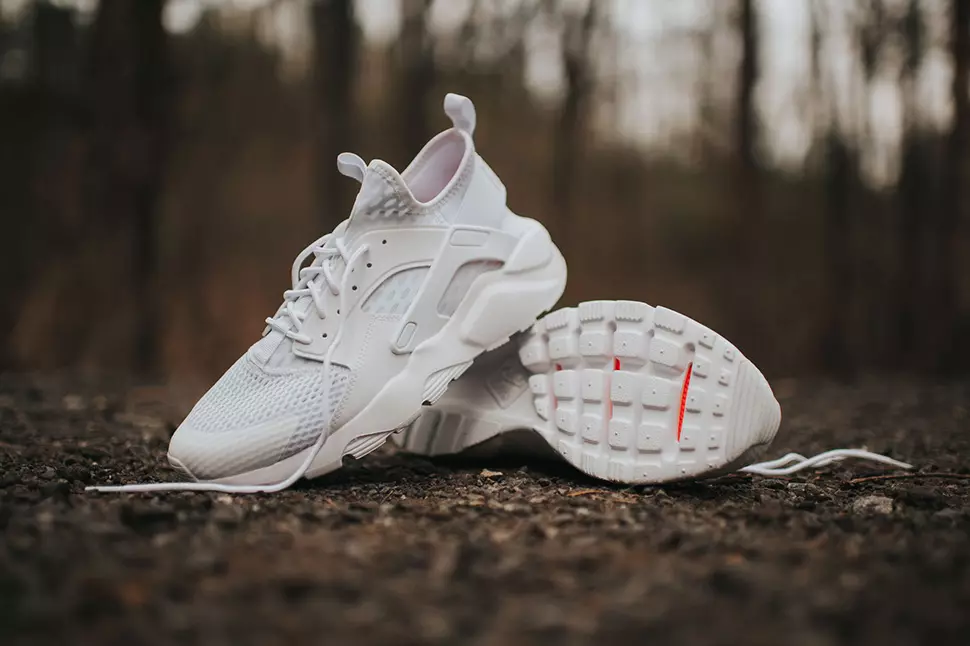 Nike Air Huarache Ultra BR Triple Alb