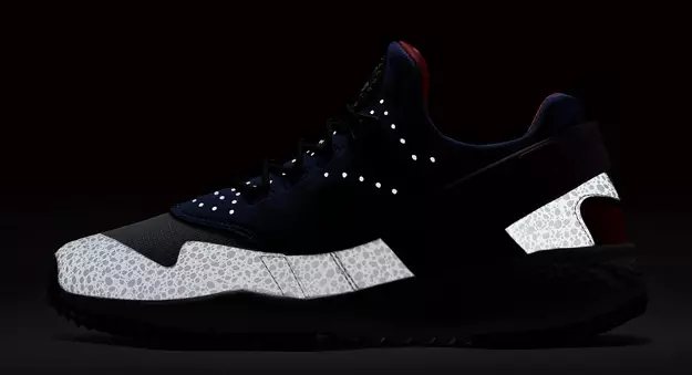 Nike Air Huarache Utility Safari Kraliyet Kırmızısı