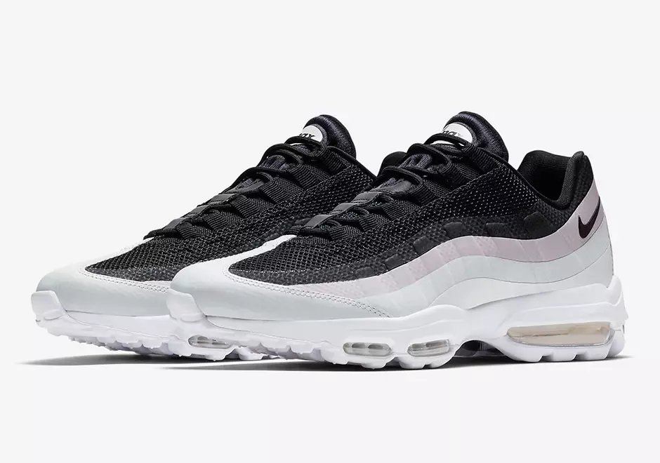 Nike Air Max 95 Ultra Negras Blancas Rosas 857910-009