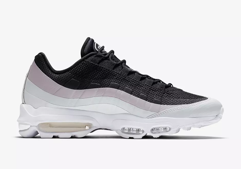 Nike Air Max 95 ультра қара ақ қызғылт 857910-009