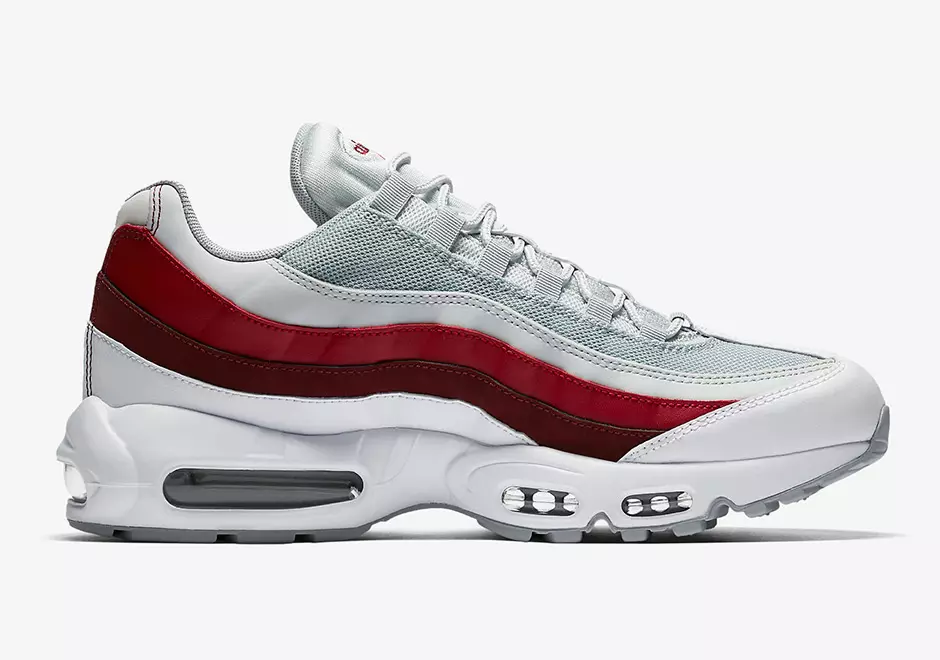 Nike Air Max 95 Team Red Wolf Grey