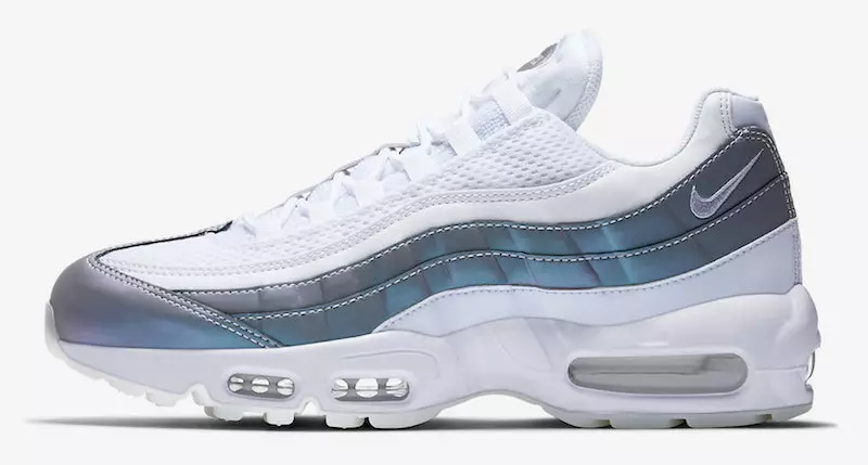 Nike Air Max 95 Iridescent Color Shift White Ice Sola