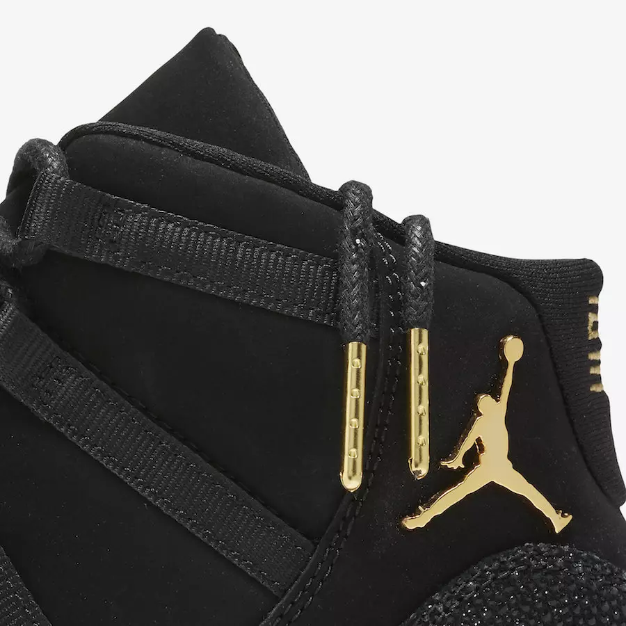 Jordan 11 Negro Stingray Oro 852625-030