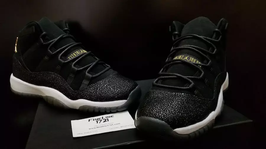 Air Jordan 11 erfgename zwarte pijlstaartrog 852625-030