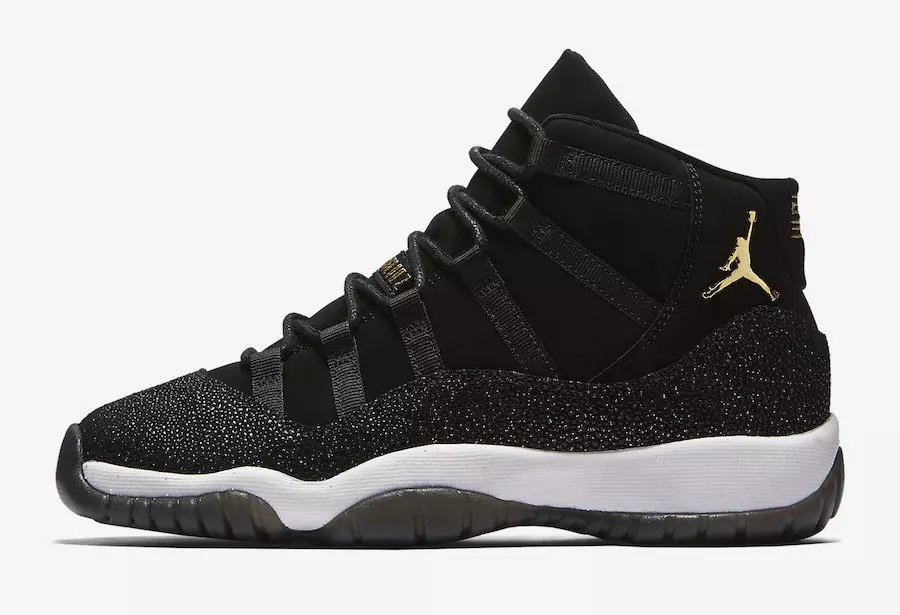 Jordan 11 Black Stingray Gold 852625-030