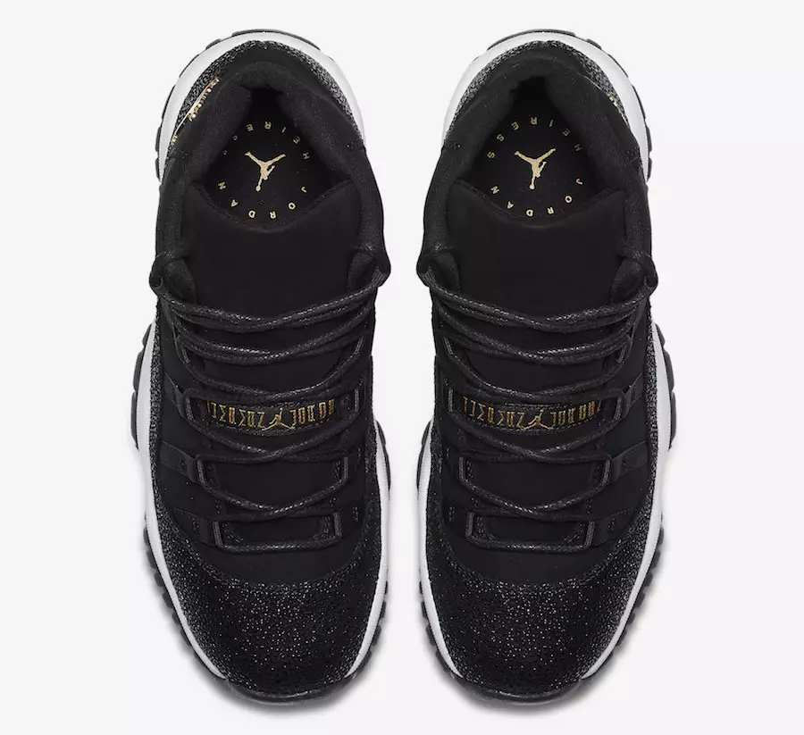 Jordan 11 Sort Stingray Guld 852625-030