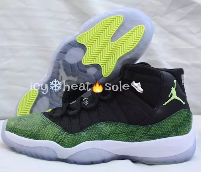 air-jordan-11-green-snakeskin-próbka-2