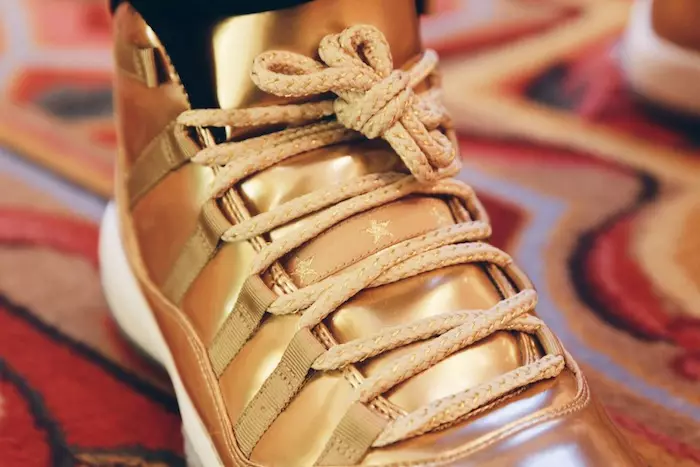 Air Jordan 11 Metalik Qızıl