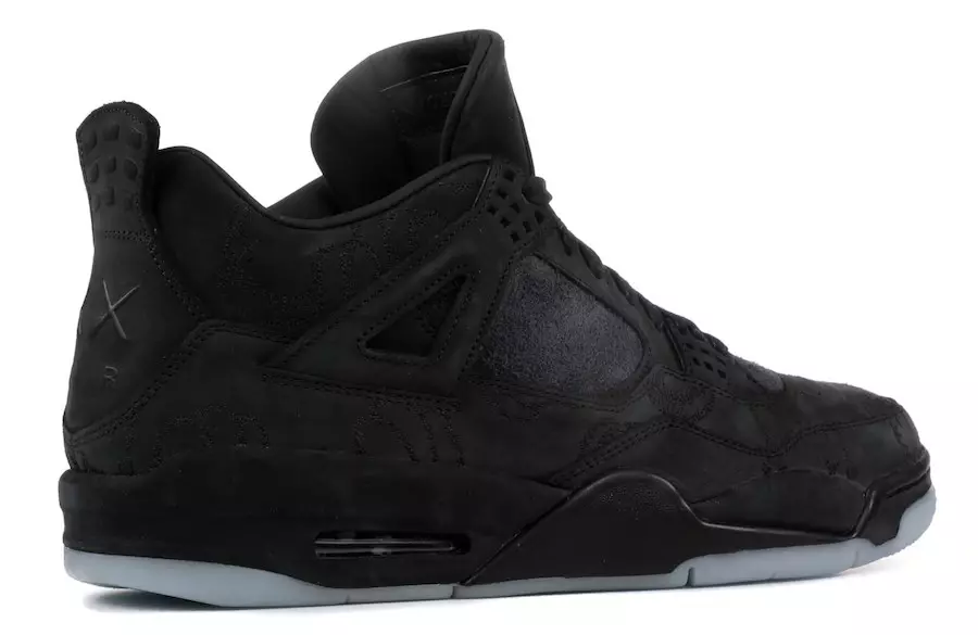 Air Jordan 4 KAWS Қара кибер дүйсенбі 930155-001