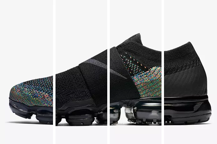 Nike VaporMax Moc Triple Noir Wielokolorowy Cyber Poniedziałek