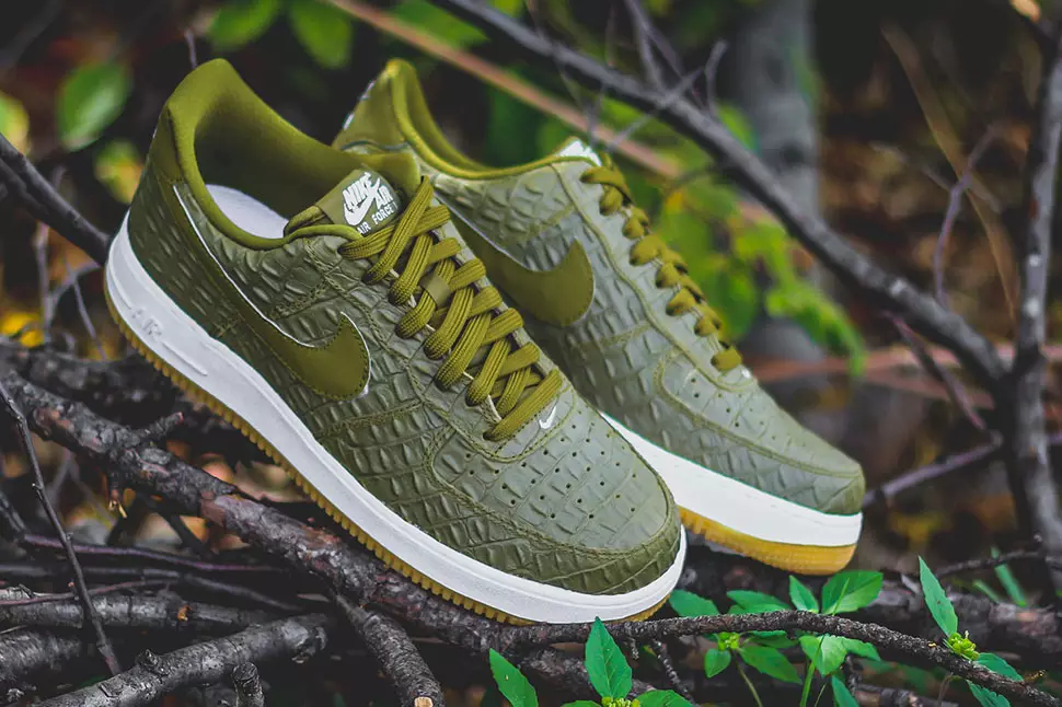 Nike Air Force 1 Low Wanamgambo Green Croc