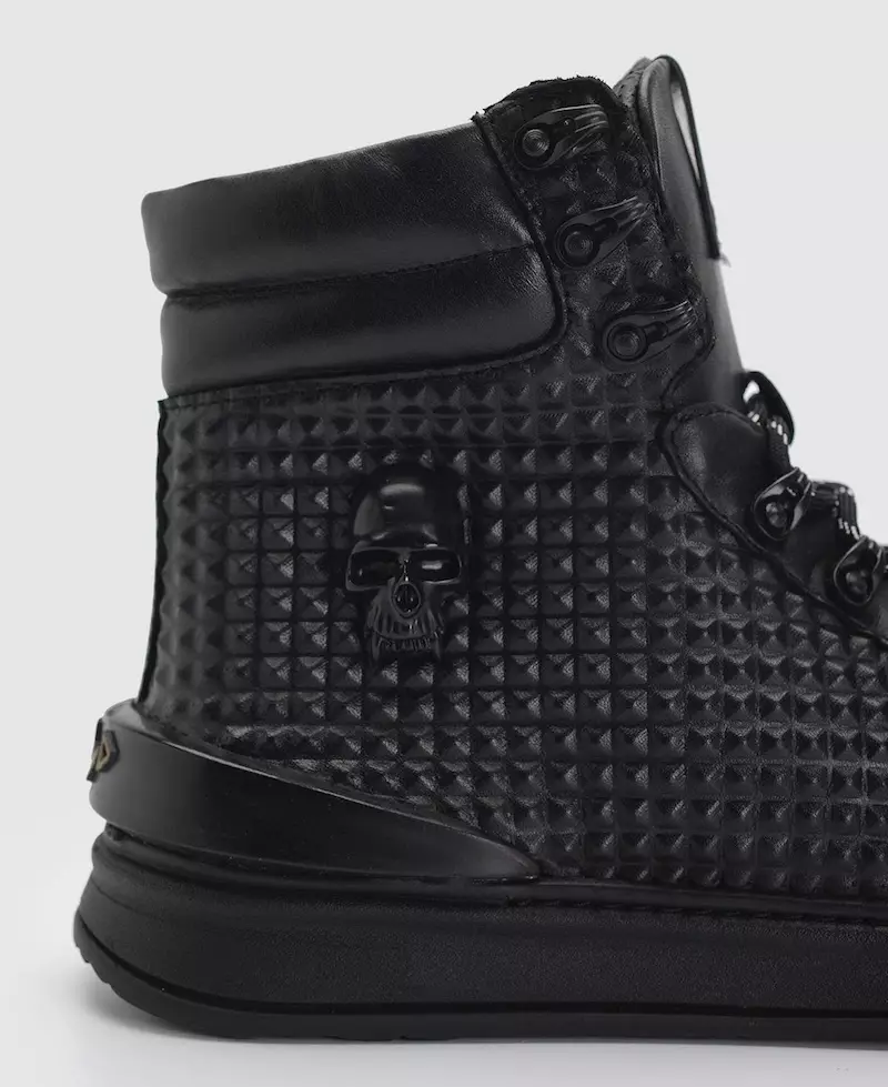 Eat My Dust Apache Black High Top