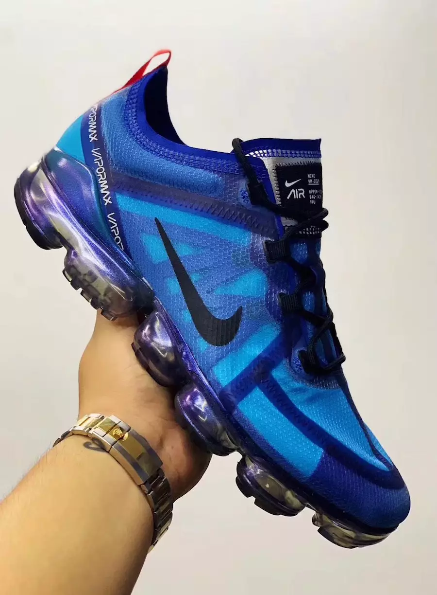 Nike Air VaporMax 2019 Blau AR6631-400 Data de llançament