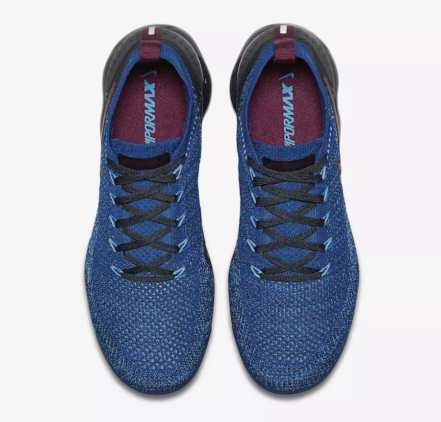 Nike Air VaporMax 2.0 Gym Blue 942842-401 تاريخ الإصدار