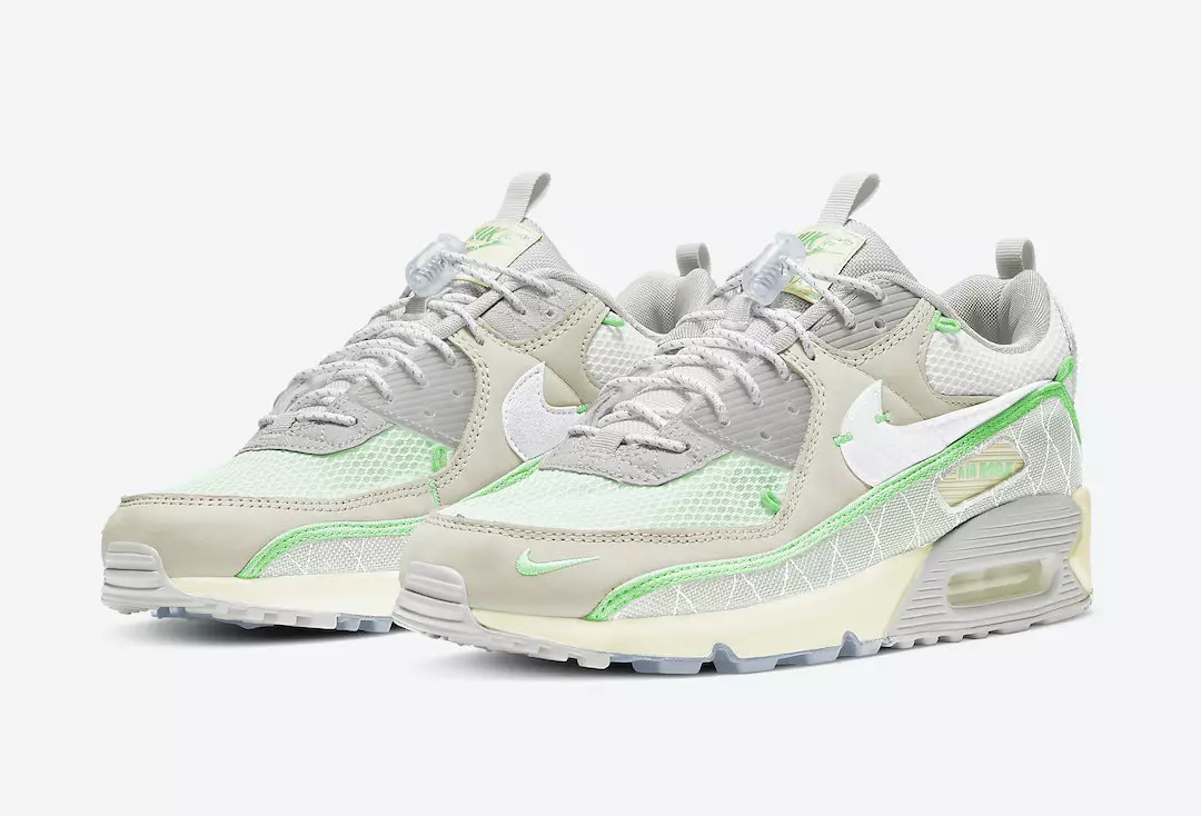 Nike Air Max 90-и нави услубӣ барои устухони сабук ва неон сабз мебарояд