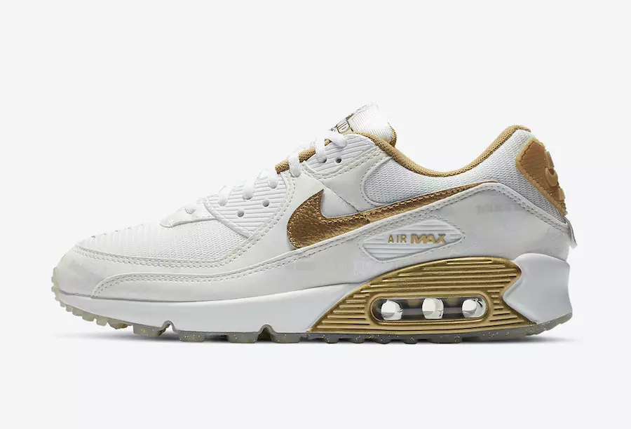 Nike Air Max 90 Worldwide White Gold DA1342-170 Data de lançamento