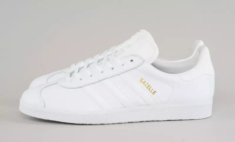 adidas Gazelle Triple Blanc