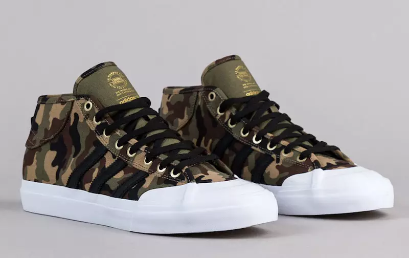 adidas Matchcourt Mid Tent Green Camo