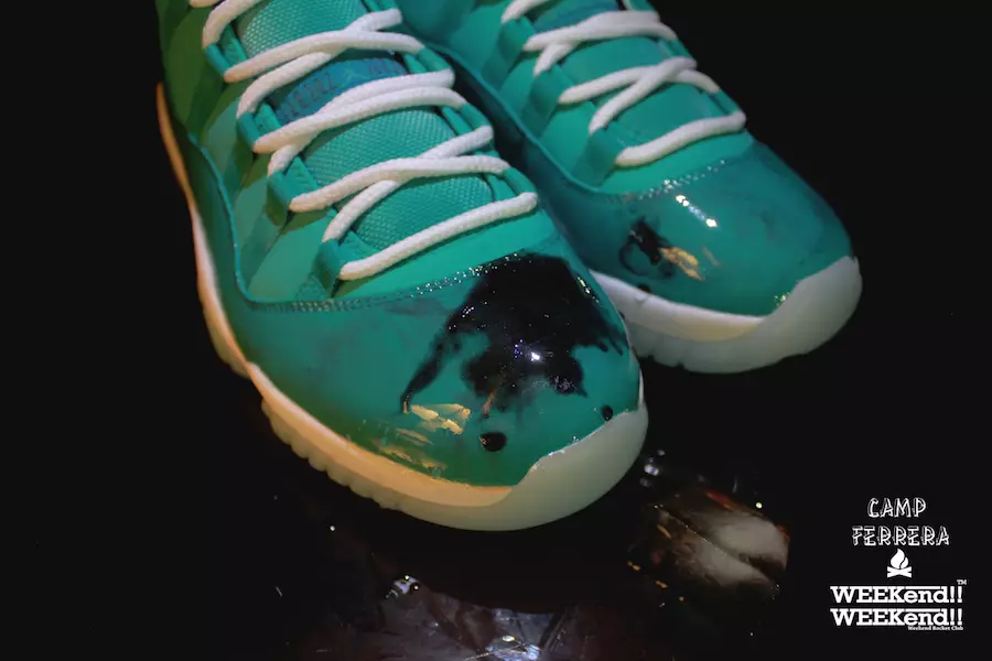 Air Jordan 11 Emeralda Custom