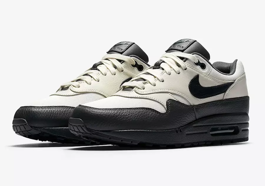 Sortie de la Nike Air Max 1 Premium en Sail et Dark Obsidian