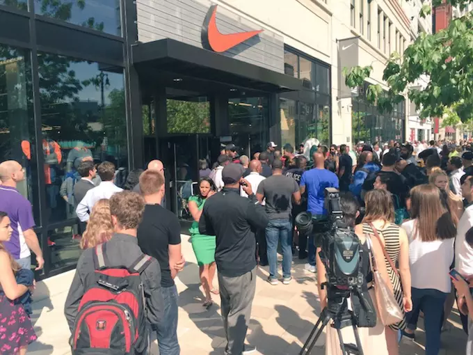 Detroit Nike Store invigning