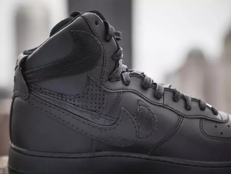 Nike Air Force 1 Misplaced Checks Black John Geiger