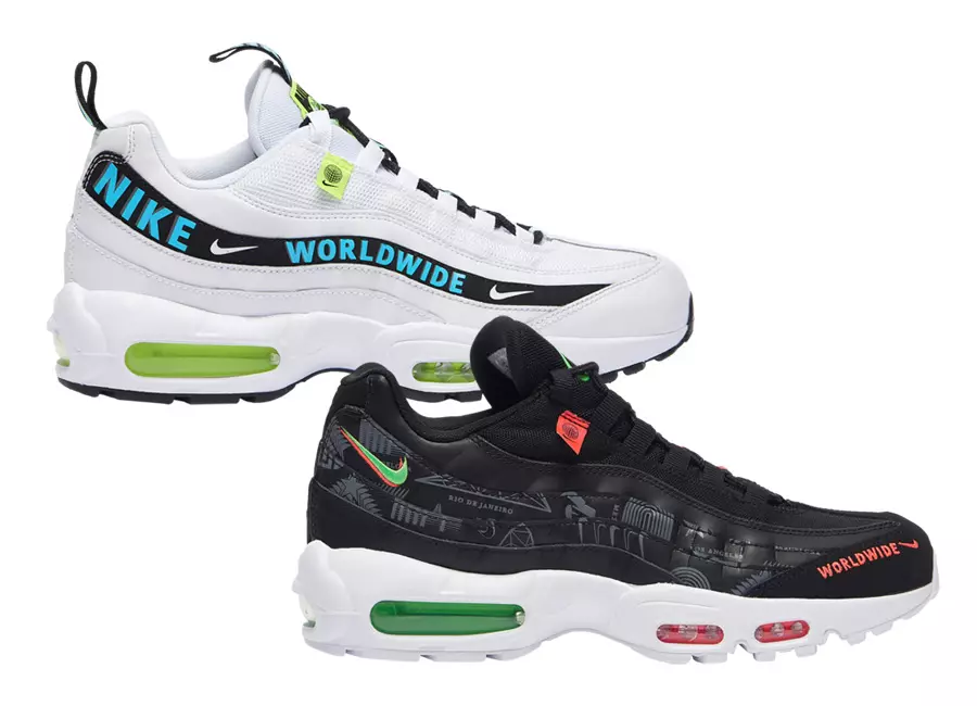 Nike Air Max 95 "Worldwide Pack" kommer snart