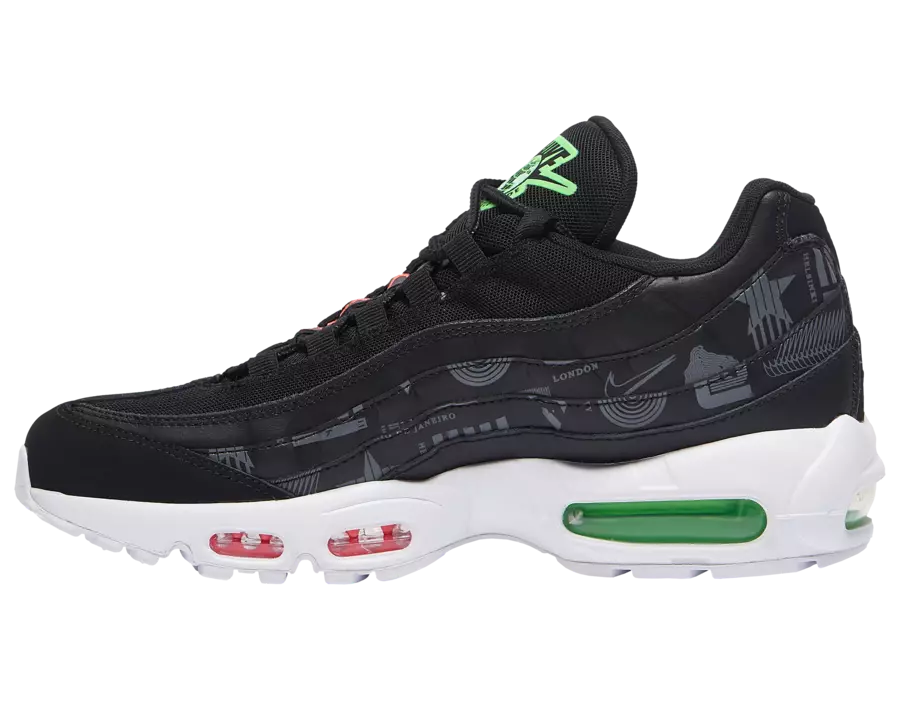 Nike Aeir Max 95 Worldwide Pacáiste Black CQ9743-001 Dáta Eisiúna