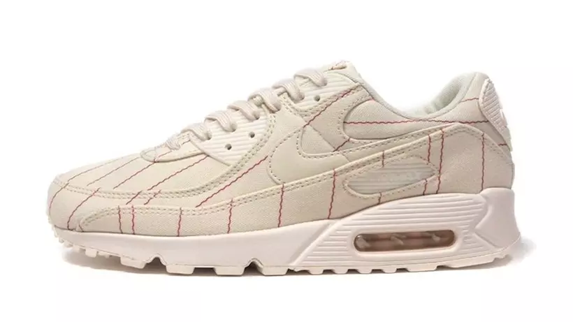 Nike Air Max 90 Natural Chili Red CZ5593-100 გამოშვების თარიღი