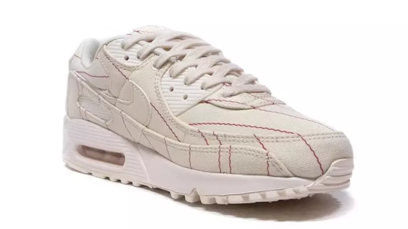 Tarehe ya Kutolewa ya Nike Air Max 90 Natural Chili Red CZ5593-100