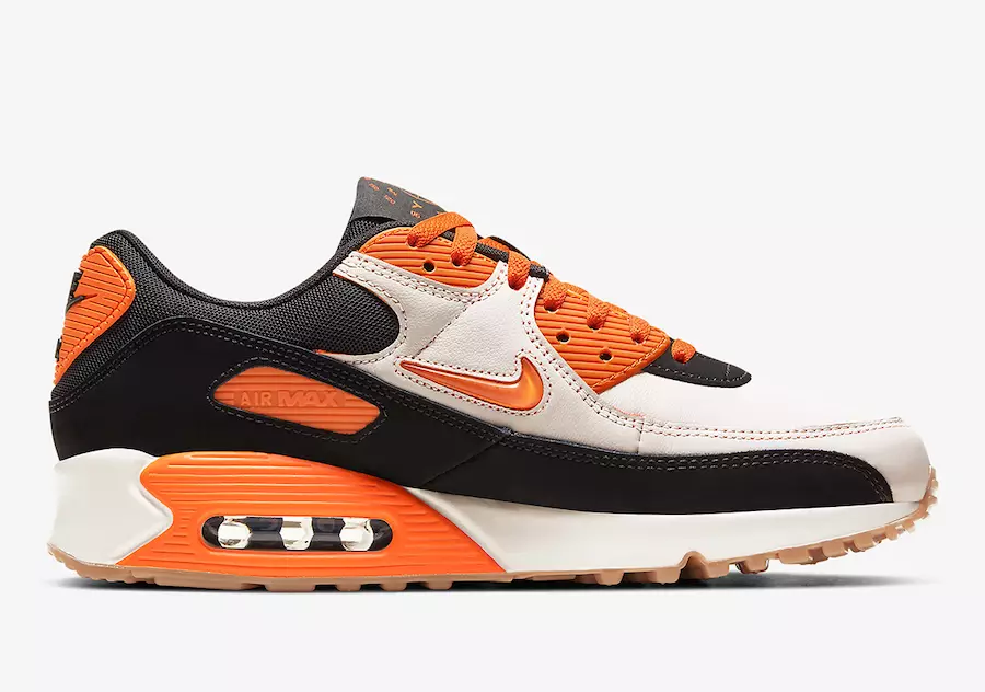 Nike Air Max 90 Home Away Safety Orange CJ0611-100 Թողարկման ամսաթիվ