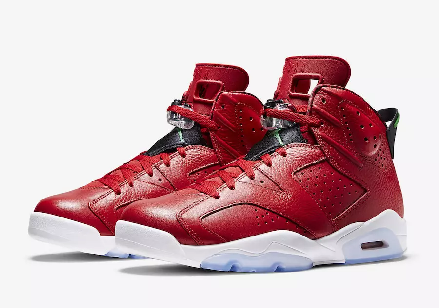 Air Jordan 6 Spizike 694091-625 2014 Data e publikimit