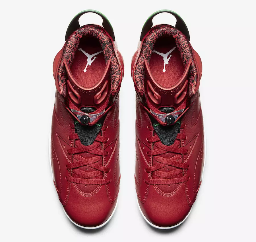 Air Jordan 6 Spizike 694091-625 2014 Datum vydání