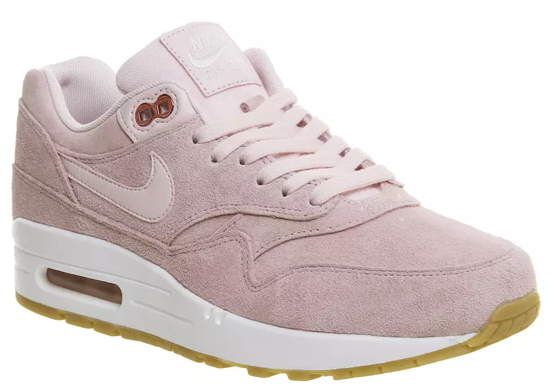 Nike Air Max 1 Suede Pack Rosa Haferflocken