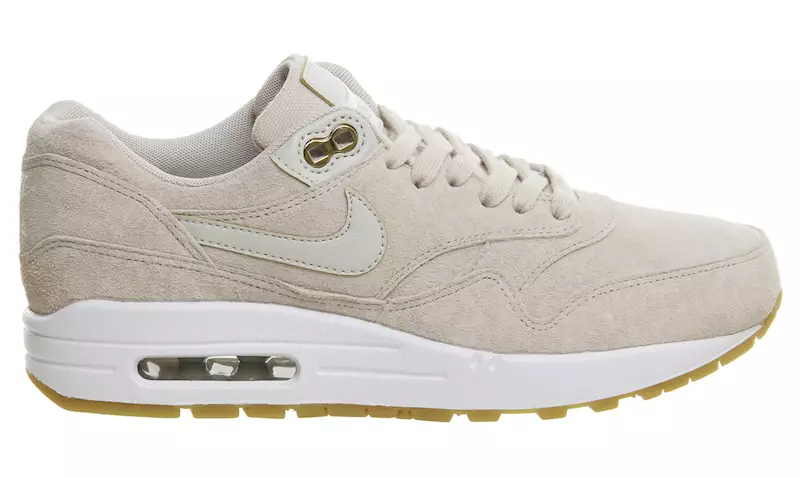 Nike Air Max 1 Suede Pack rosa farina d'avena