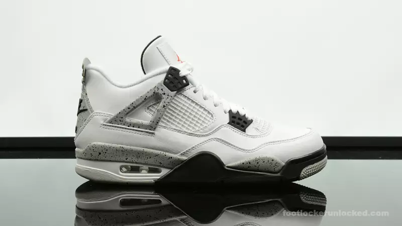 לבן מלט Air Jordan 4 OG Restock