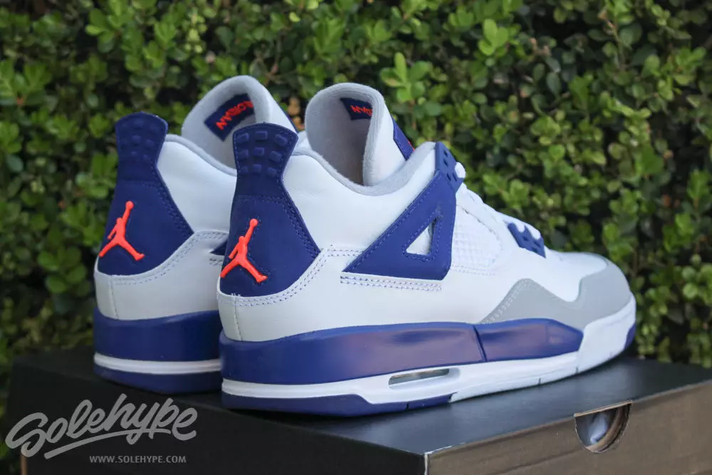 Air Jordan 4 GS Royal Blue Hype Orange