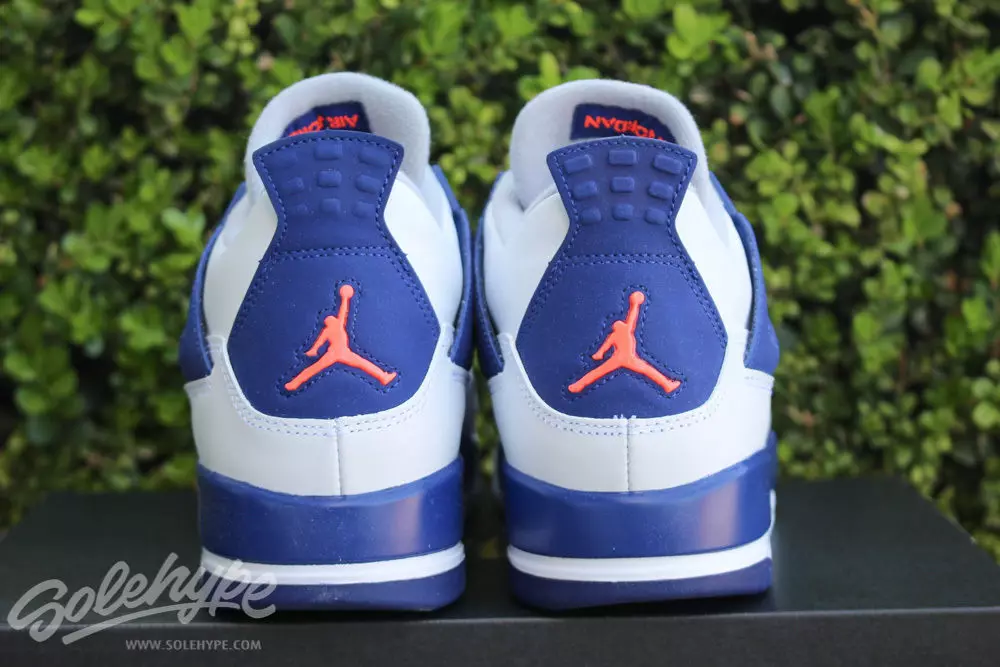 Air Jordan 4 GS Royal Blue Hype Orange